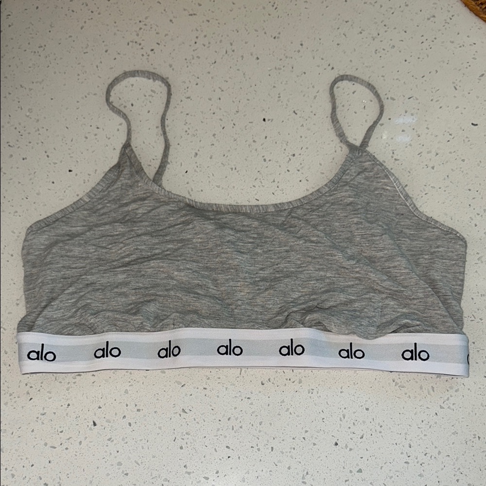 ALO Yoga EUC Gray Bralette